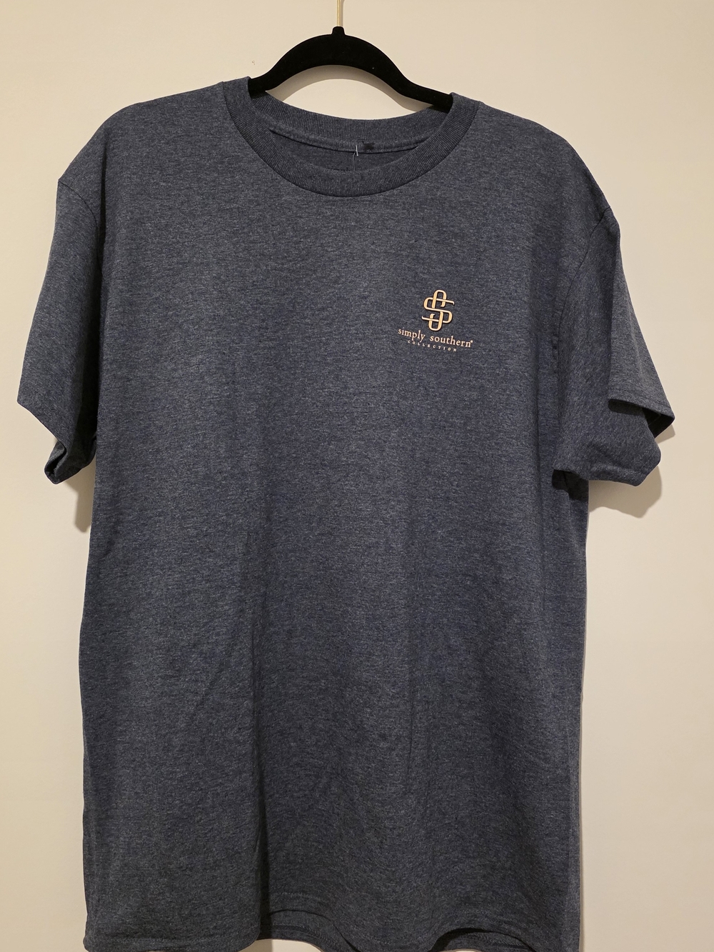 Simply Southern Fox Graphic Tee Heather Gray Men’s Size L